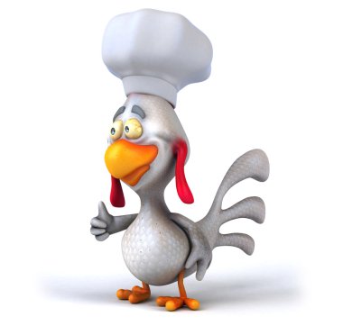 Eğlenceli çizgi film tavuk