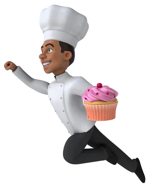 Fun cartoon chef — Stock Photo, Image