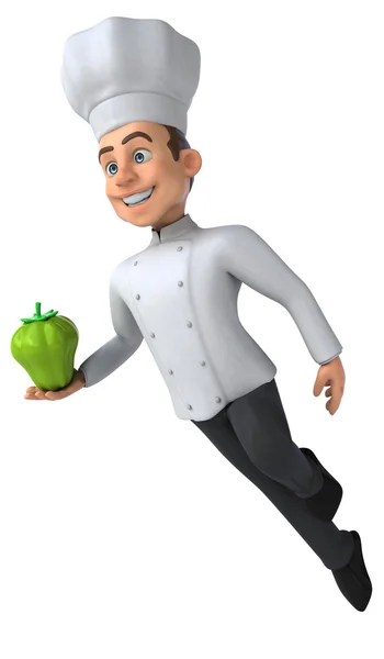 Fun cartoon chef — Stock Photo, Image