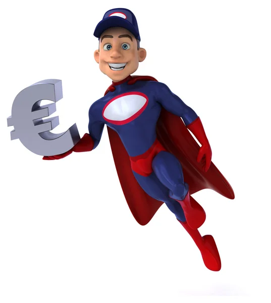 Super meccanico con segno euro — Foto Stock