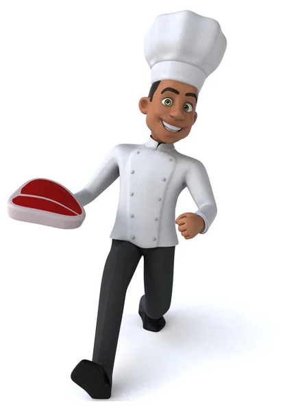 Cuoco divertente cartone animato — Foto Stock