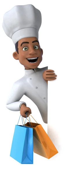 Fun cartoon chef — Stock Photo, Image