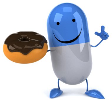 Eğlenceli çizgi film hap