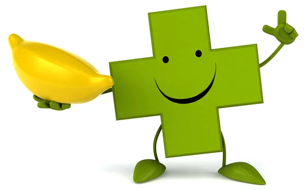Cruz Farmacia Verde — Foto de Stock