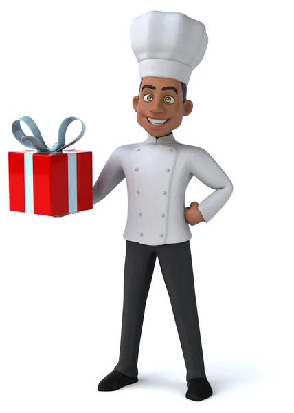 Fun cartoon chef — Stock Photo, Image