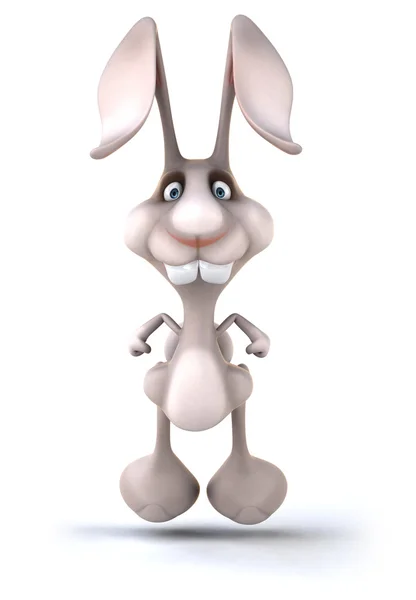 Fun cartoon rabbit — Stock Photo, Image