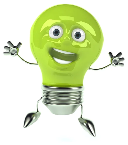 Cartoon lampa — Stockfoto