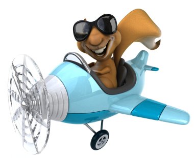 Eğlenceli çizgi film sincap