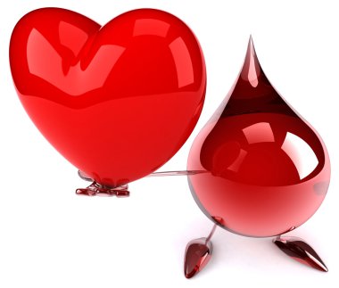 çizgi film kan damlası