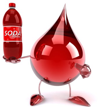 çizgi film kan damlası