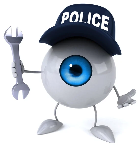 Fun cartoon eye — Stock Photo, Image