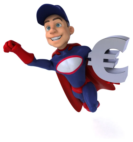Cartoon Super mechanic — Stock Photo, Image