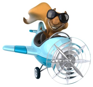 Eğlenceli çizgi film sincap