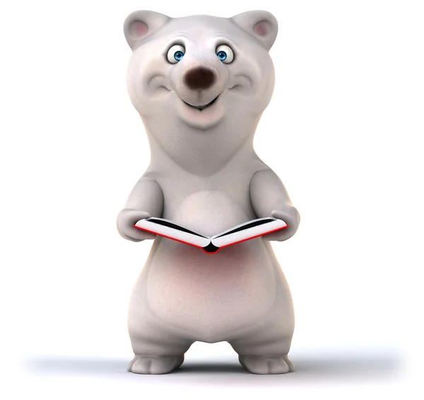 Fun cartoon bear — Stock Photo, Image