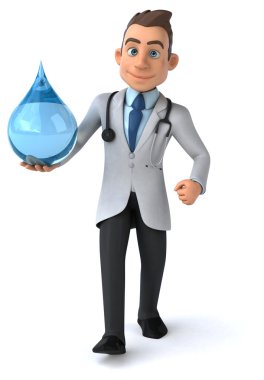 Eğlenceli çizgi film doktor