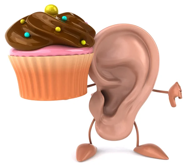 Fun cartoon Ear — Stock Photo, Image