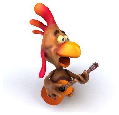 Eğlenceli çizgi film tavuk