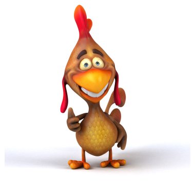 Eğlenceli çizgi film tavuk