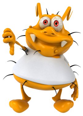 Mikrop beyaz t gömlek