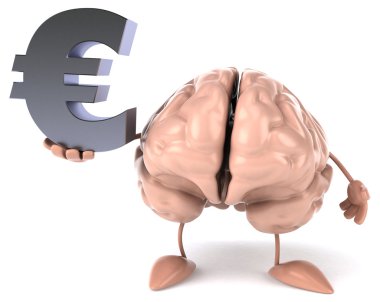 Eğlenceli cartoona beyin