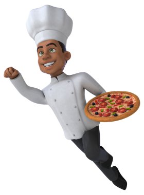 Eğlenceli çizgi film Şef