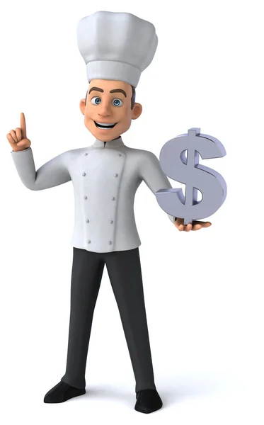 Fun cartoon chef — Stock Photo, Image