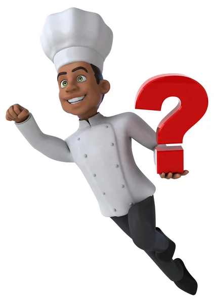 Fun cartoon chef — Stock Photo, Image