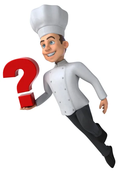 Fun cartoon chef — Stock Photo, Image