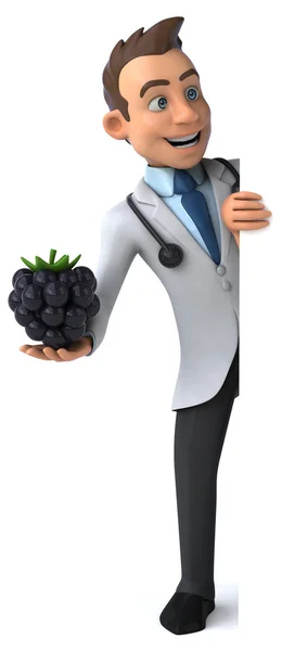 Fun cartoon doctor — Stock Photo, Image