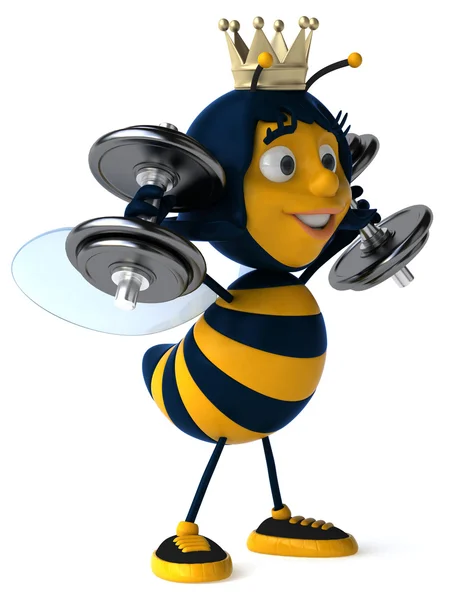 Spaß Cartoon Biene — Stockfoto