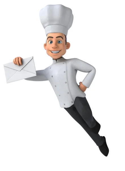 Fun cartoon chef — Stock Photo, Image