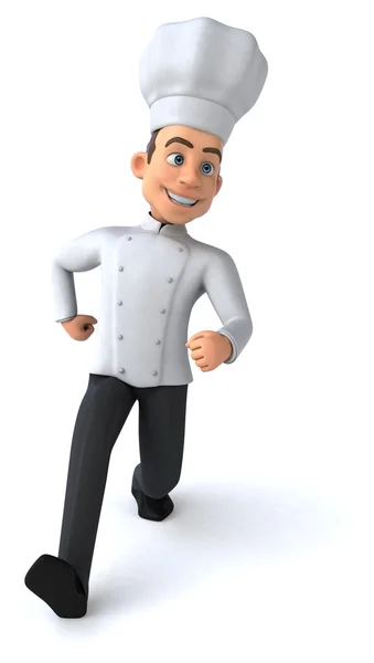 Leuke cartoon chef-kok — Stockfoto