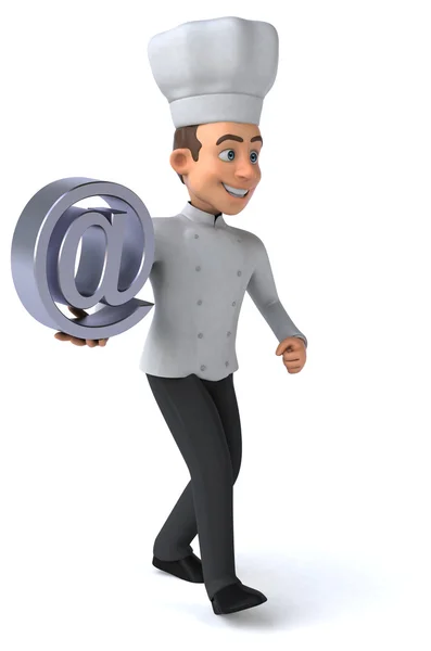 Fun cartoon chef — Stock Photo, Image