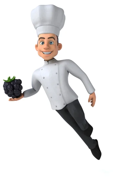 Leuke cartoon chef-kok — Stockfoto