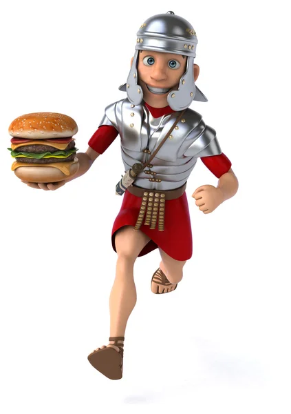 Cartoon Roman soldier — Stock Photo, Image