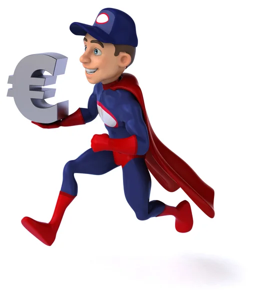 Cartoon Super mechanic — Stock Photo, Image