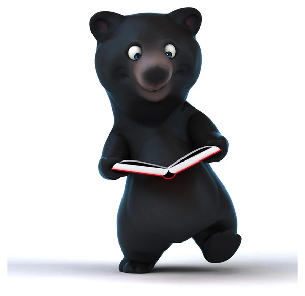 Divertido oso de dibujos animados —  Fotos de Stock
