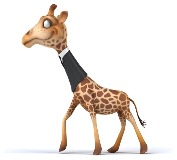 Leuke cartoon giraffe — Stockfoto