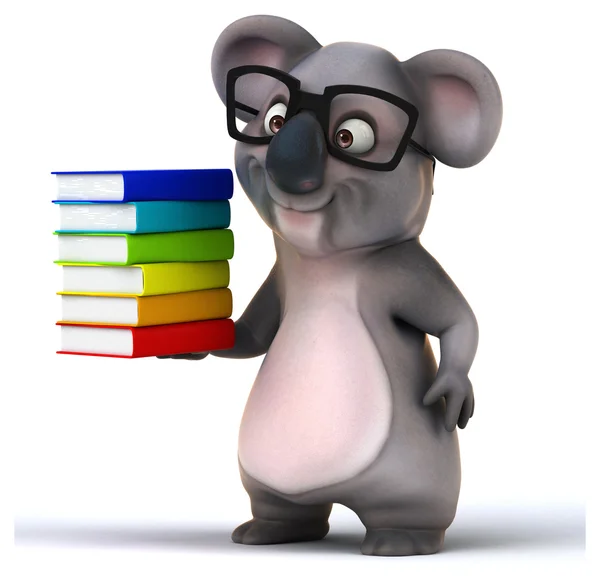 Leuke cartoon koala — Stockfoto