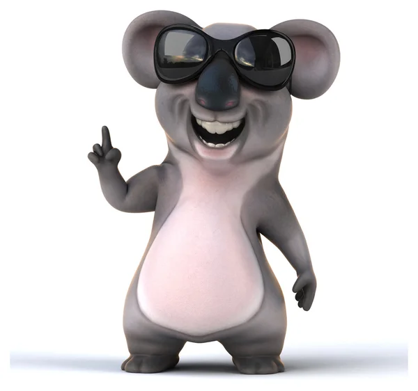 Fun cartoon koala — Stock Photo, Image