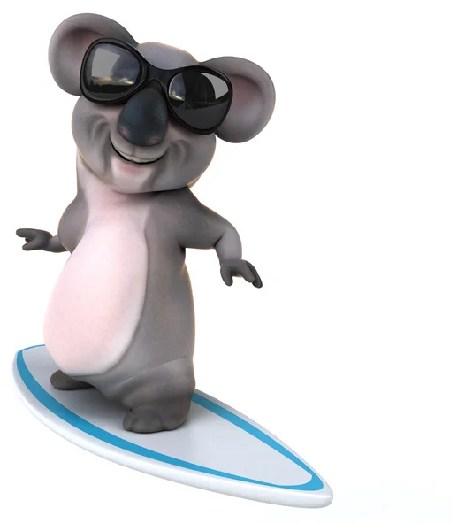 Fun cartoon koala — Stock Photo, Image