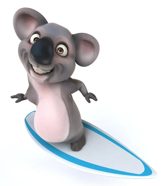 Eğlenceli çizgi film koala — Stok fotoğraf