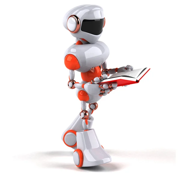 Desene animate robot Ilustrație — Fotografie, imagine de stoc