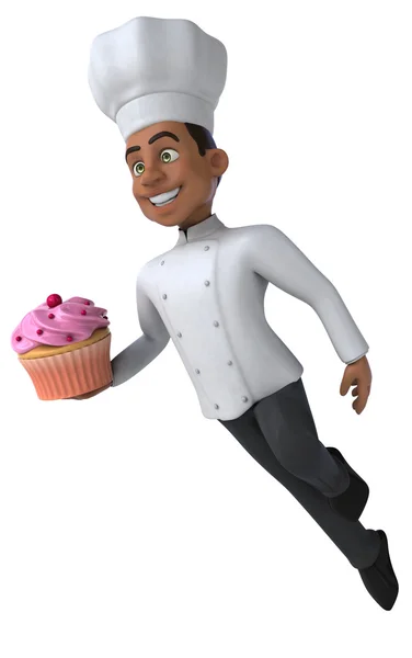 Fun cartoon chef — Stock Photo, Image