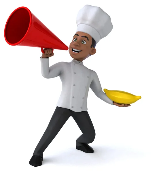 Fun cartoon chef — Stock Photo, Image