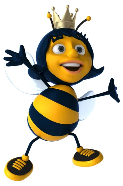 Fun cartoon bee