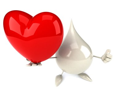 Eğlenceli çizgi film süt damla