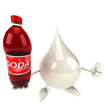 Eğlenceli çizgi film süt damla