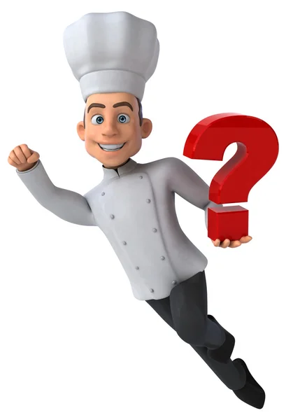 Fun cartoon chef — Stock Photo, Image