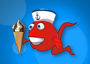 eğlenceli çizgi film balık